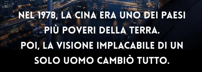 Deng Xiaoping e l’Italia che non osa